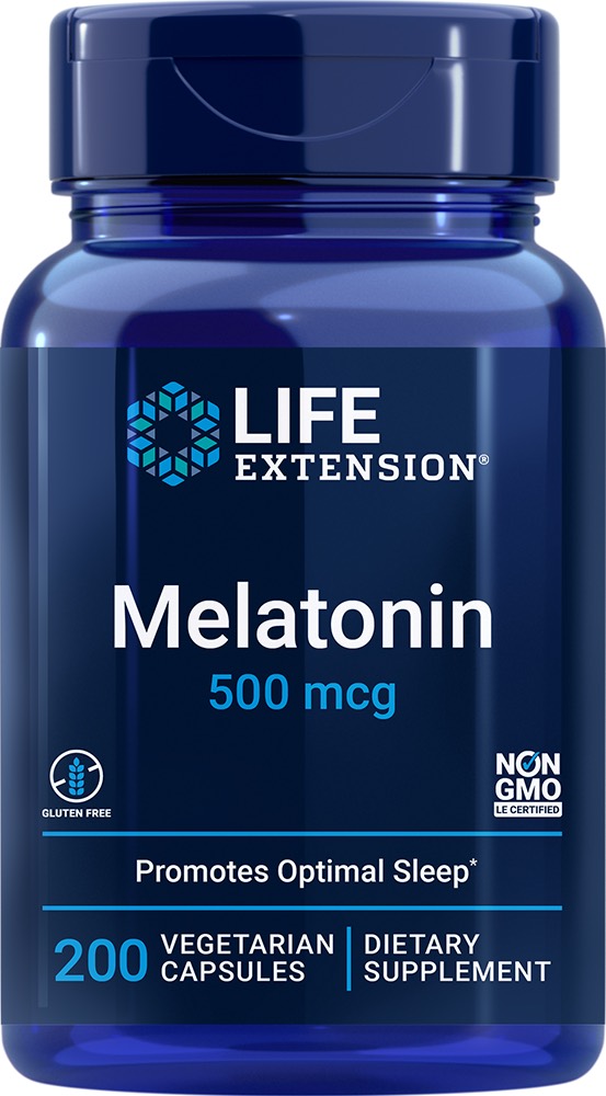 Life Extension Melatonin 500 mcg